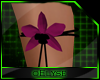 E| Purple Orchid Garter
