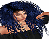 Blue Curly Hair