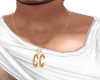 Gold Necklace CC Male