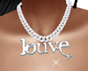 Collier Louve Silver