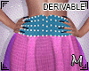 *M* DER - Spiked Skirt