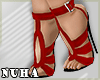 ~nuha~ Cute Heels red