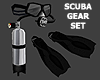 Black/ Silver Scuba Gear