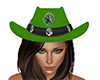 Green Cowboy Hat (F)