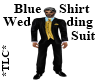 *TLC*WeddingSuitBluShirt