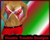 |DT|XMAS TOP&SHORTS SET