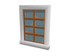 Single Window-ochre/whit
