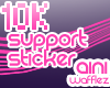 [chu] 10k SupportSticker