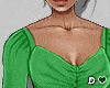 ♚ Green cropped busty