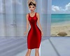 Red Motown Dress Small
