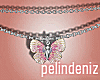 [P] Pink butterfly neck