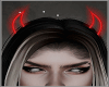 >L<  Red Horns  Head
