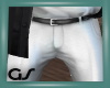GS White Formal Pants