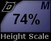 D► Scal Height *M* 74%