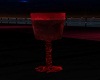 Red Glass Goblet