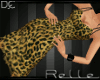 !! Pearl Dress Leopard