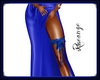jarretiere bleu fonce
