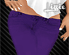 *L* Skinny Jeans Purple