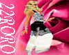 SOIRE WHITE BLACK DRESS