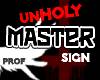 Unholy <Master> Carbon