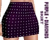 Diamond Skirt *Purple