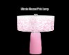 Minnie Mouse Pink Lamp