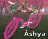 Pink Flower Bicycle