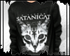 + Satan Cat Sweatshirt