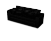 Black Couch Black 4seats