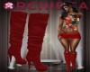 Miami Red Boots