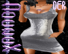 ") SHIMMER DRESS SILVER
