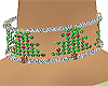 xmas tree diamond collar