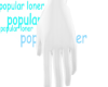 popular loner. v3