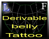 Derivable belly tattoo F