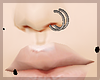 double nose piercing