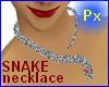 Px Snake necklace