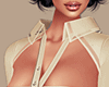 |Cropped Blouse Beige