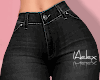 ᗩ┊ Black Jeans