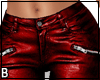 Red Zipper Pants