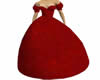 CJ69 Dk Red Ballgown