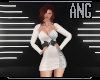 [ang]Allure Dress B/W