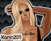 [K] long blond hair