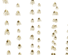 Gold Flowers Curtain