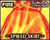 !T FIRE Spiked Skirt