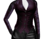 Aubergine Leather Oufit