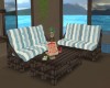 Planks Sofa Set w/ Snack