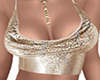Gold Shiny Top