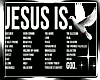 JESUS IS STICKER