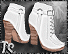 ANKLE BOOTS WHITE