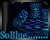 *SB* Blue Romance Chaise